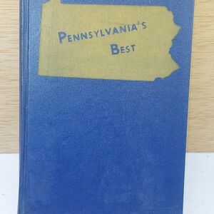 Pennsylvania's Best Book Hardcover 1960